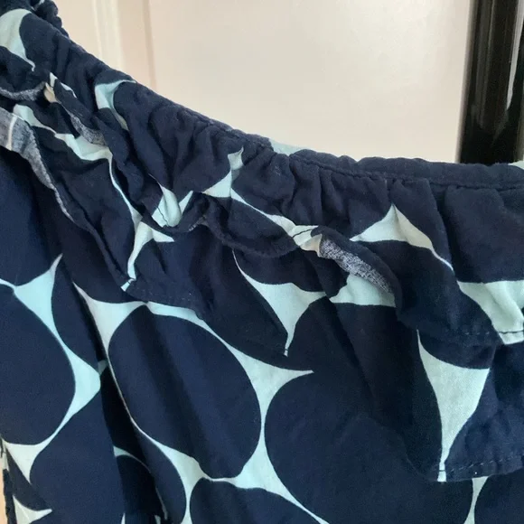 Kate Spade Navy Polka Dot Midi Dress - Picture 6 of 11